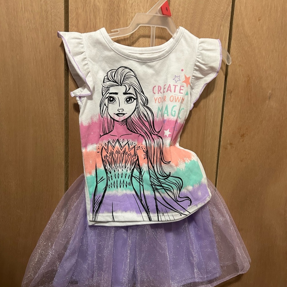 Girls' Create Your Own Magic Dress (Elsa 2T)